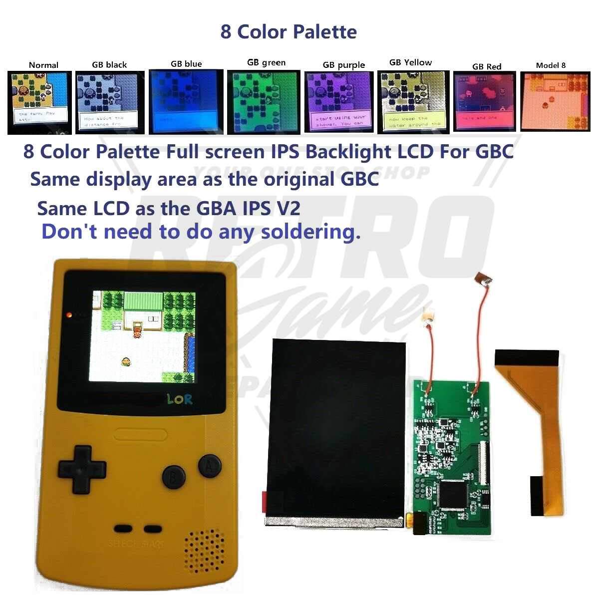 cool dmg palette to play pokemon in